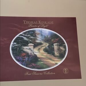 Thomas Kinkade Four Seasons Collection Ornament - Multicolor